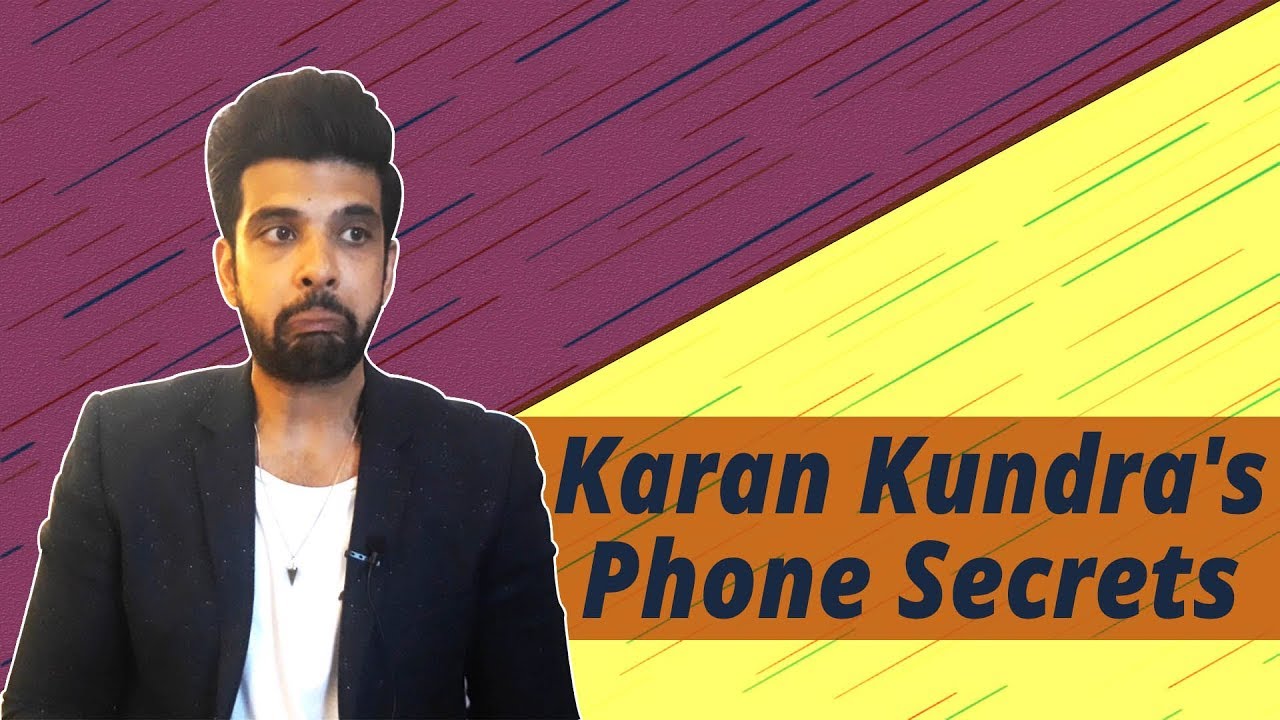 What's On My Phone With Karan Kundra Screen