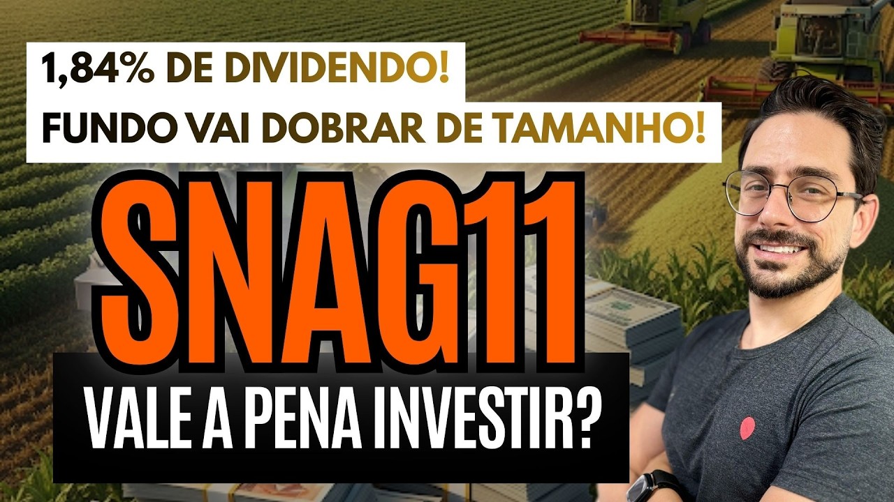 SNAG11 quer DOBRAR DE TAMANHO: Tudo sobre a 5ª Emissão de Cotas.