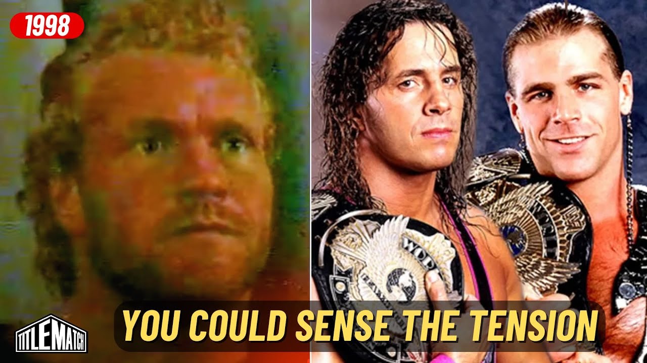 Sid Vicious - How Bret Hart & Shawn Michaels were to Wrestle in WWF