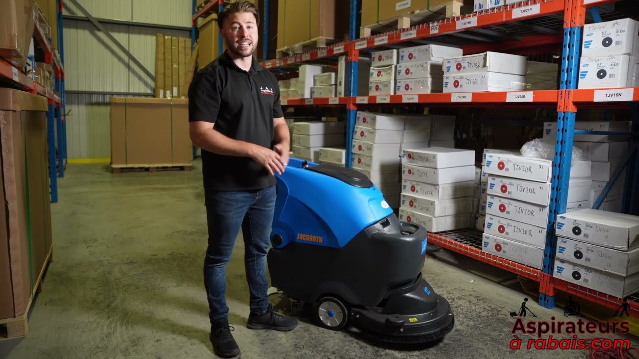 Vidéo formative - Autorécureuse à traction JVC56BTN - Johnny Vac | Aspirateurs à rabais