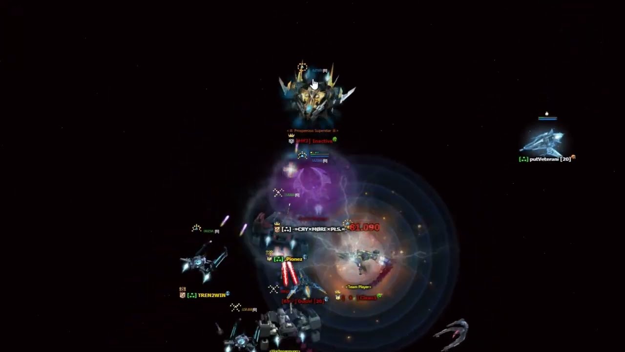 DarkOrbit - Trolling Temu-Train