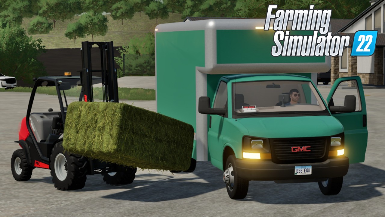 FS22 - 2016 GMC Savana BOX TRUCK SimpleIC - NEW CAR MOD for Farming Simulator 2022 ROLEPLAY Download