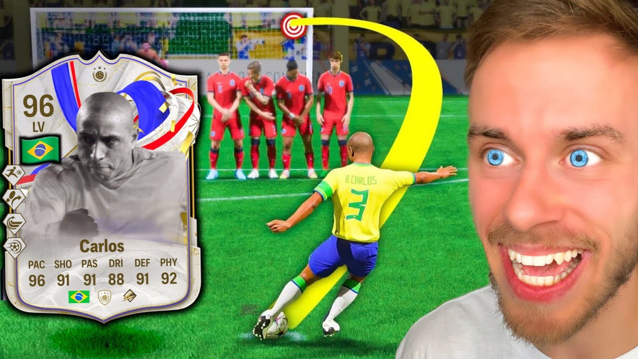 96er Roberto Carlos - ABER FREISTÖßE bestimmen sein Team! 🎯⚽️