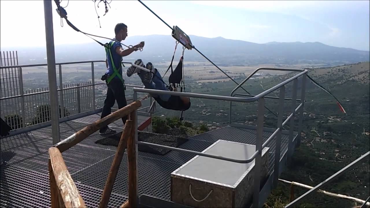 Flying in the sky - Volo del Falco Pellegrino (Volo dell'Angelo) Rocca Massima 26.07.2015