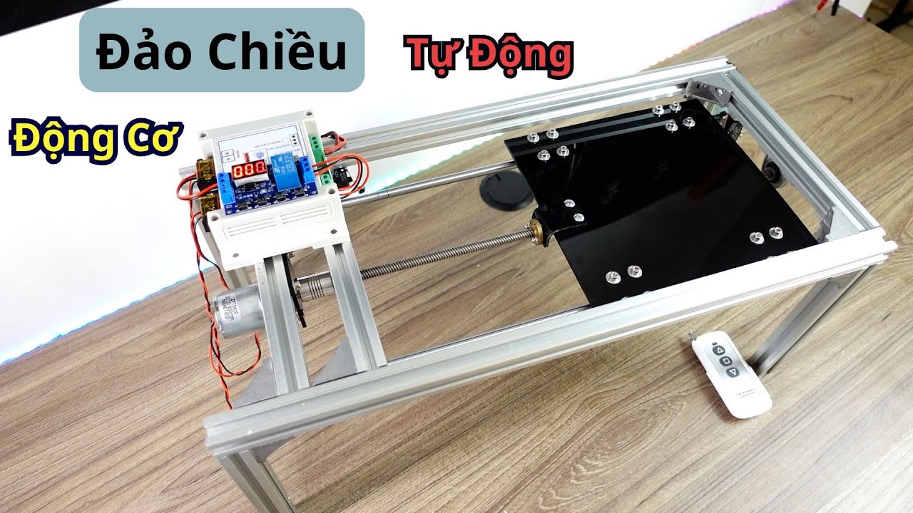 Hướng Dẫn Lắp Bộ Đảo Chiều Động Cơ Tự Động| VDO00058 | Điện tử DAT
