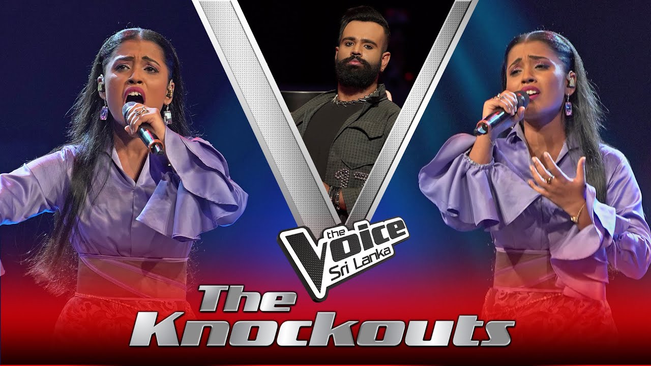 Daupadi Peiris | Gagana Sarannata Kiya (ගඟන සරන්නට කියා)  | The Knockouts | The Voice Sri Lanka