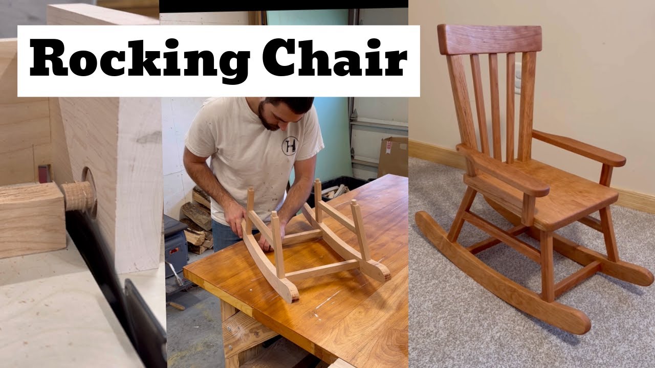 Small Wood Rocking Chair
