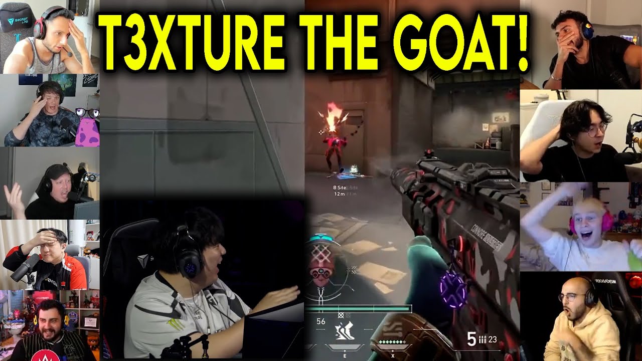 Valorant Streamers Reacts To GENG T3xture Insane 1v2 CLUTCH Against Fnatic In Masters Toronto