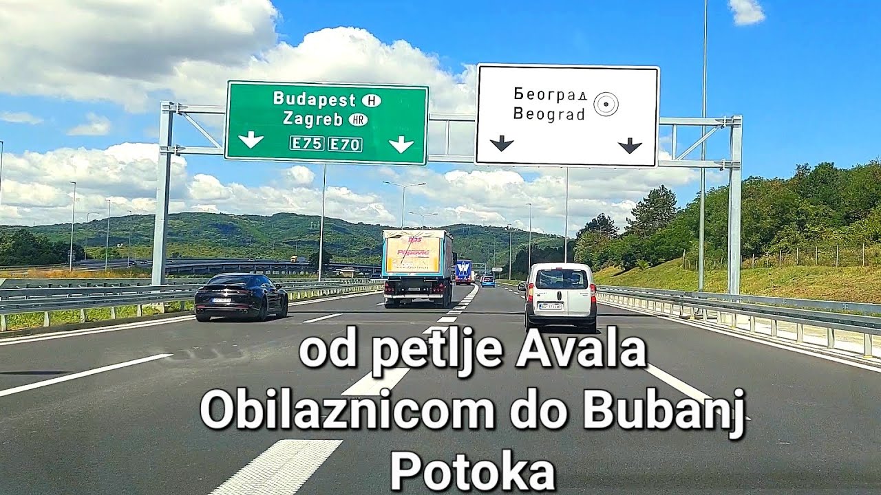 Od novih uključenja na Petlji Avala preko Ikee prema Petlji Bubanj Potok i Novom Obilaznicom