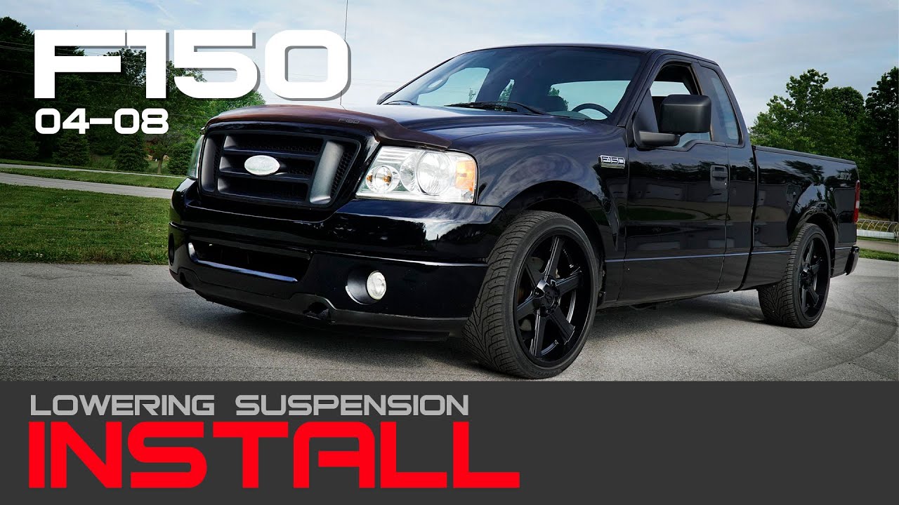 04-08 Ford F150 Ridetech StreetGrip / Coilover Install - Lowered Performance Suspension