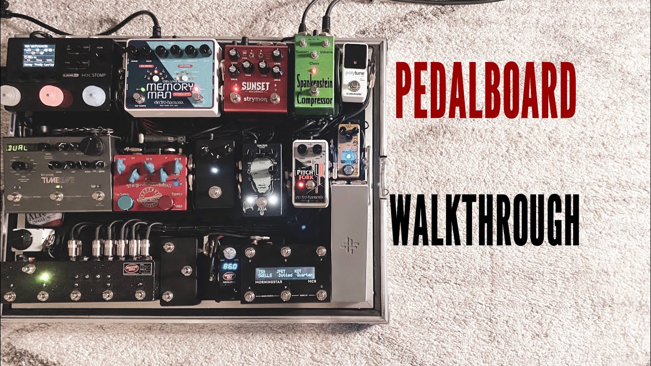 2020 | Pedalboard | Setup | Walkthrough | Demo |