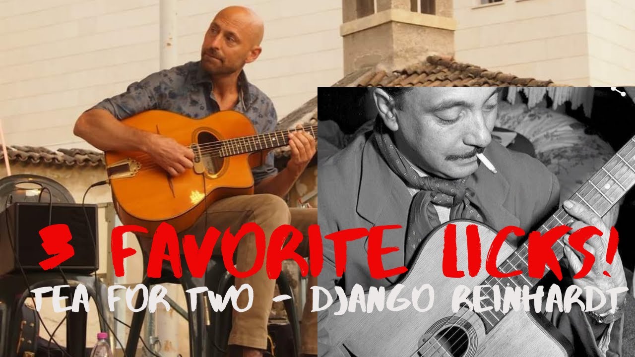 My 3 favorite licks! Tea for Two - Django Reinhardt version - Dario Napoli