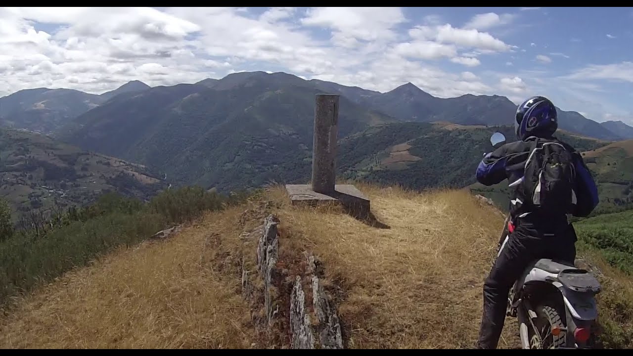Ruta de las Ermitas en moto,Cangas del Narcea a Trasmonte por la sierra del Pando 19-07-2015