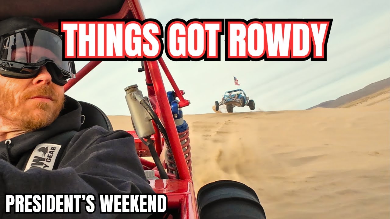 Sandcar Suspension Working Overtime | Presidents Weekend Dumont Dunes