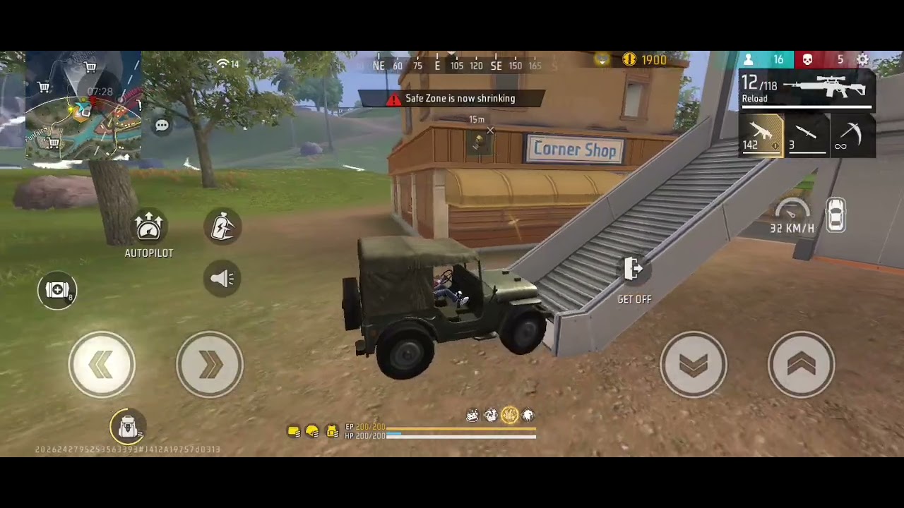 I playing 3rd time Battle Royale of Free Fire #freefire #3rd #krishna 