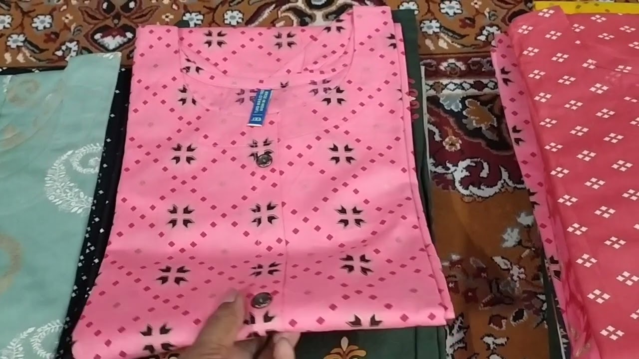 Cotton flex Kurtis