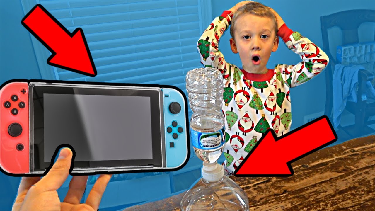 Land a Bottle Flip, Win Nintendo Switch | Colin Amazing
