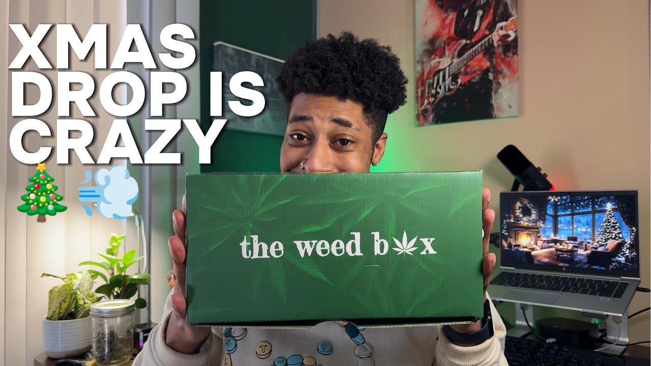 Holiday Heat from The Weed Box?! 🎁 December Unboxing Review
