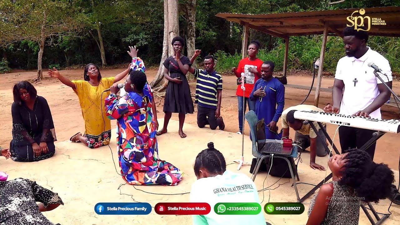 THIS IS TOO MUCH! Stella Precious Gathering In Worship At Atwea Mountains Prayer Grounds