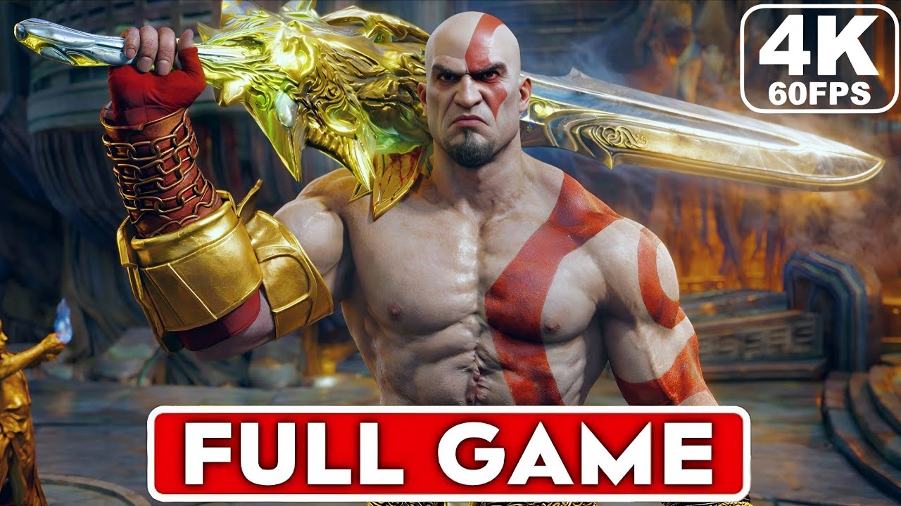GOD OF WAR 3 Full Game Walkthrough – Chaos Mode VERY HARD Gameplay | 4K 60FPS No Commentary