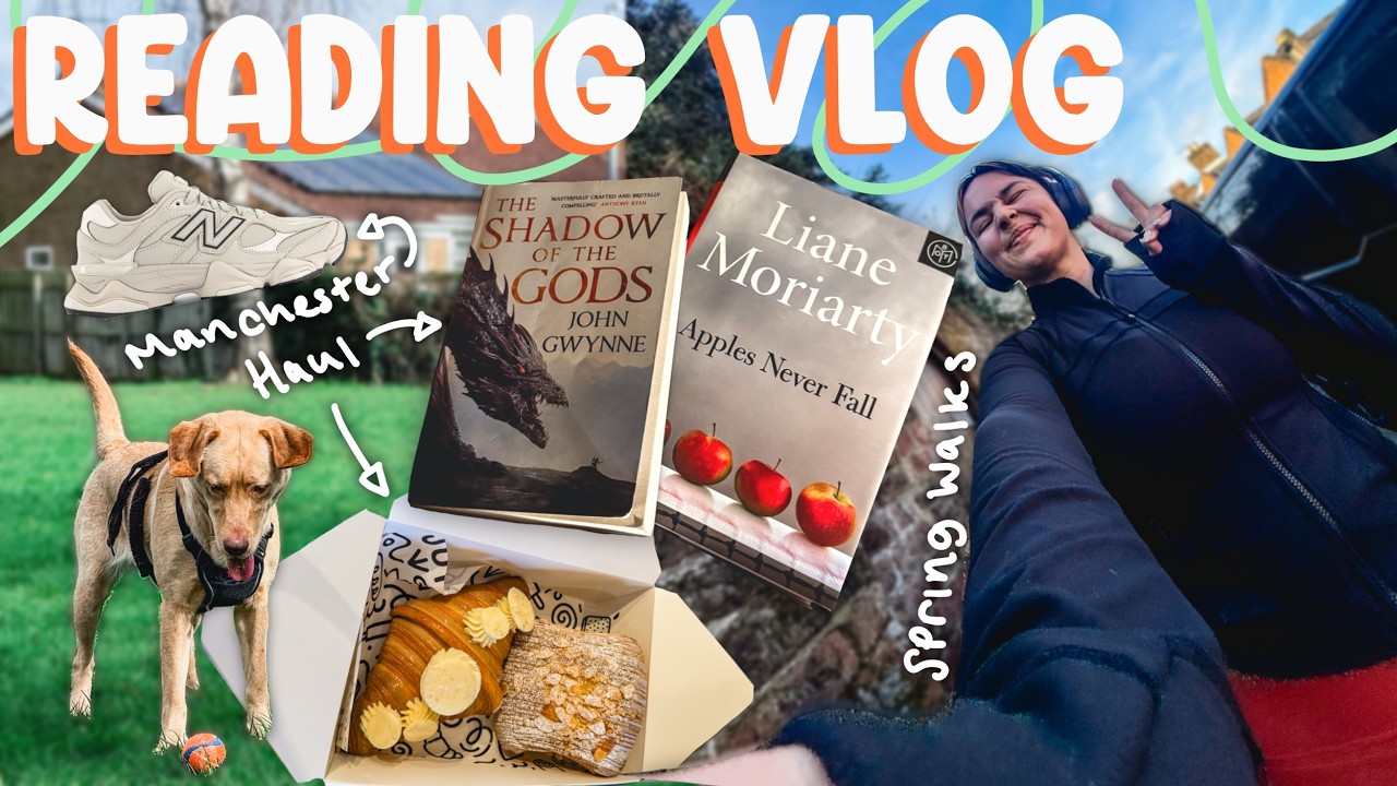 WEEKLY READING VLOG 📖  Spring Walks, Uniqlo Haul & Epic Fantasy 🐺 #332