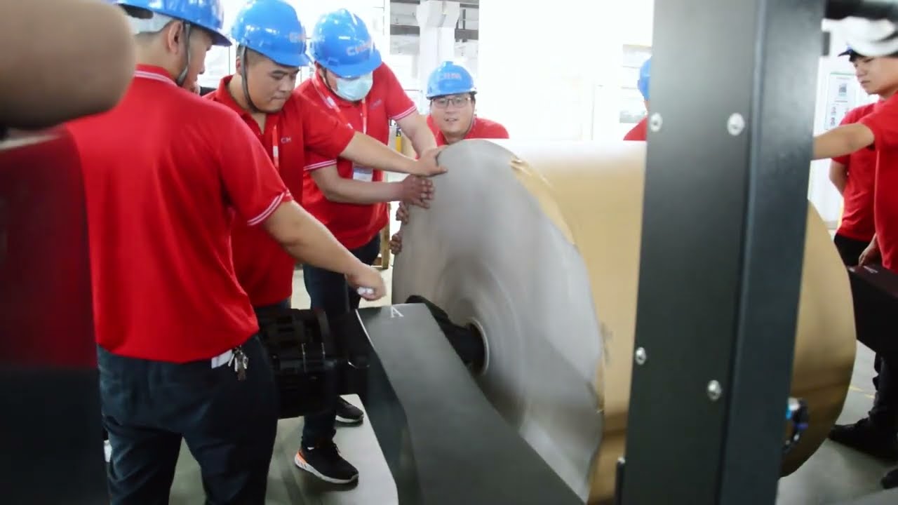Operator Training! how to operate paper sheeter?#simplexsheetcutter#chmsheeter#paper sheeter#cutter