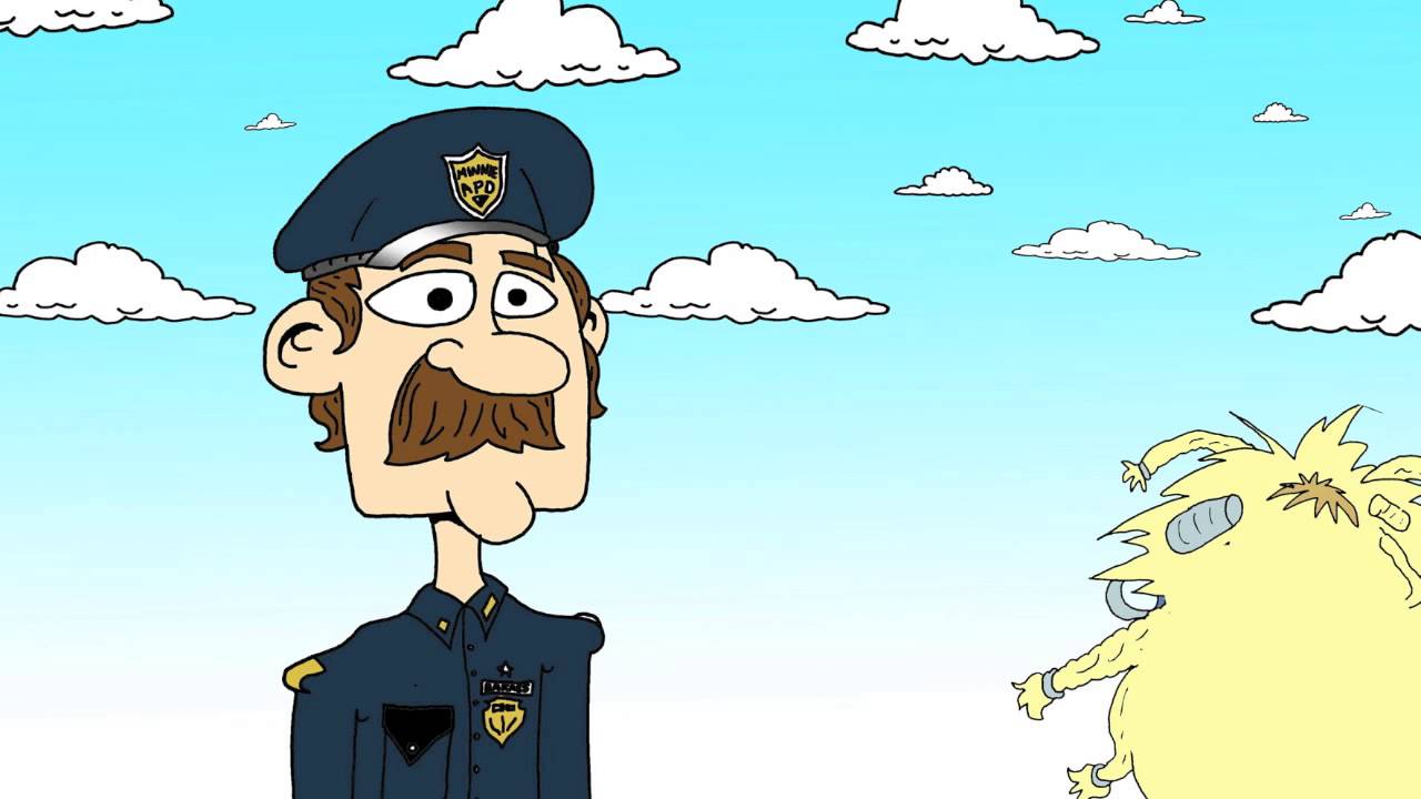 Pine Vinyl - The Legend Of Officer Backass