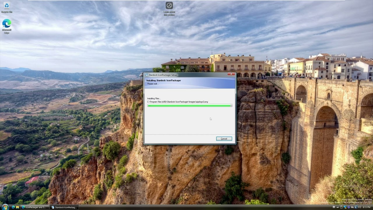 Transforming Windows 11 Into Windows Vista