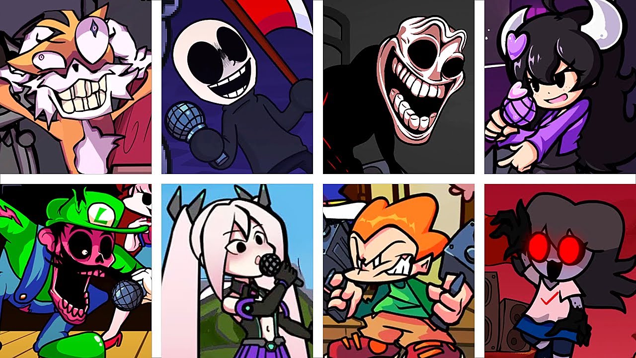 Deadly Obsession but Every Turn a Different Character Sings 🧡 (FNF Deadly but Everyone Sings It)