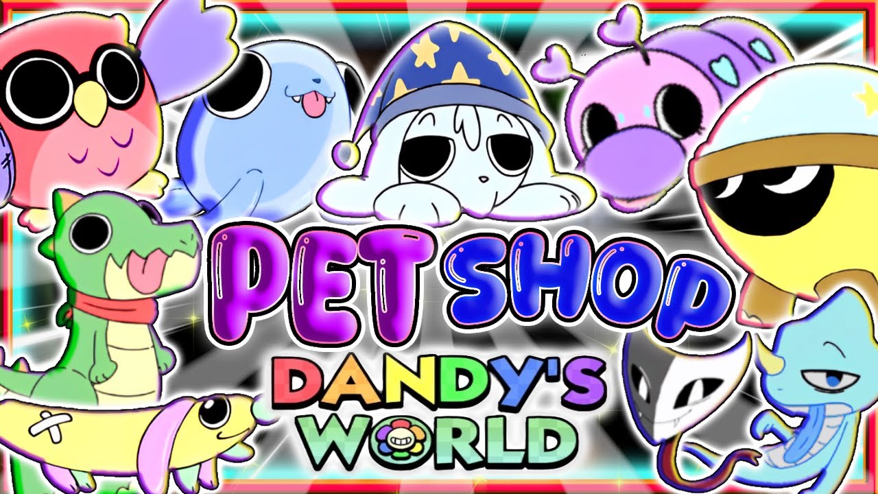 🐶SE OS TOONS TIVESSEM PETS❓😱 PETS NO DANDY'S WORLD / TOONS OCS / SKINS #dandysworld #roblox #games 🟣