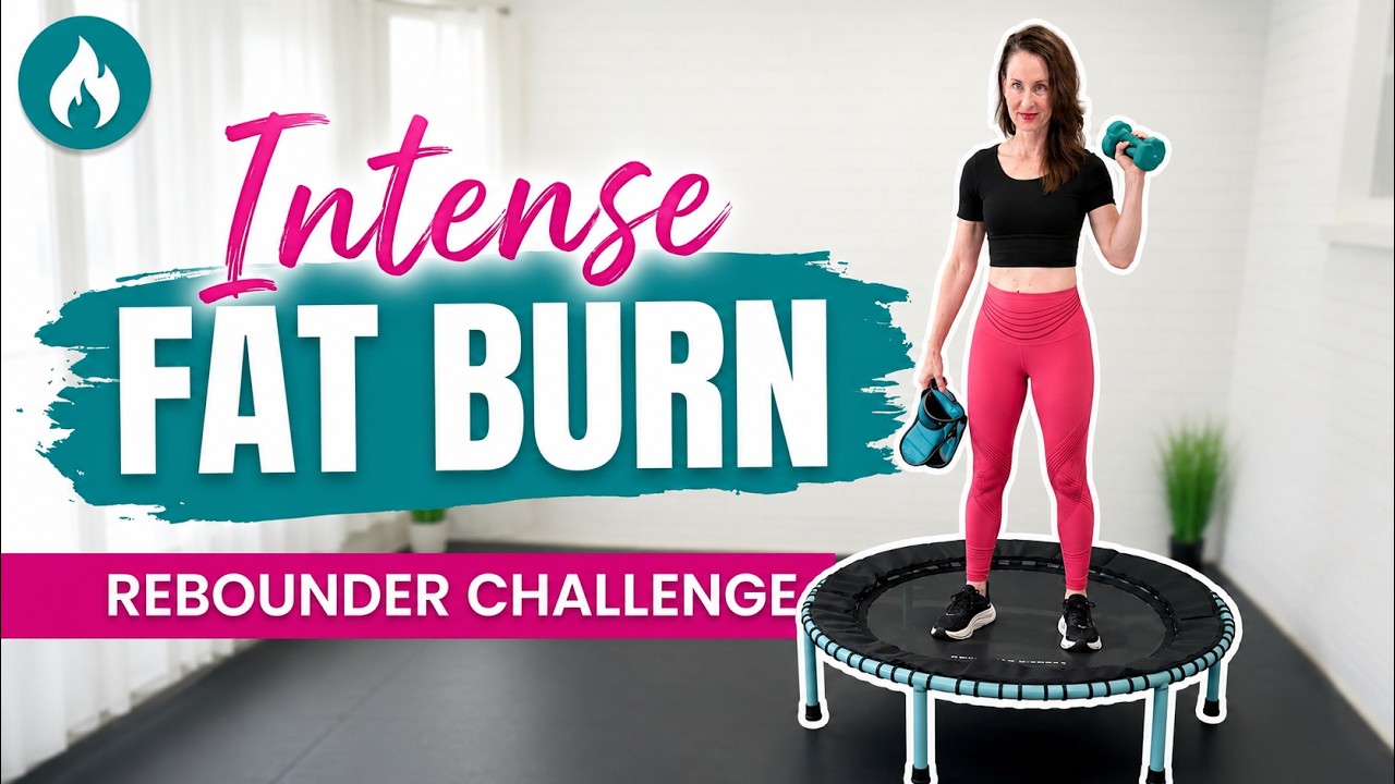 LIVE Rebounding Cardio Sculpt | 30-Min Full Body + Light Weights | Join FREE March 6