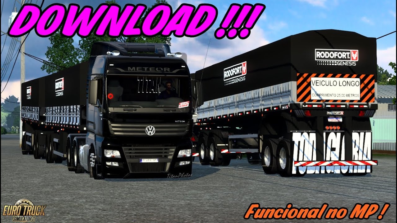 DOWNLOAD CONJUNTO METEOR E RODOTREM | EURO TRUCK SIMULATOR 2 (versão 1.44/45)