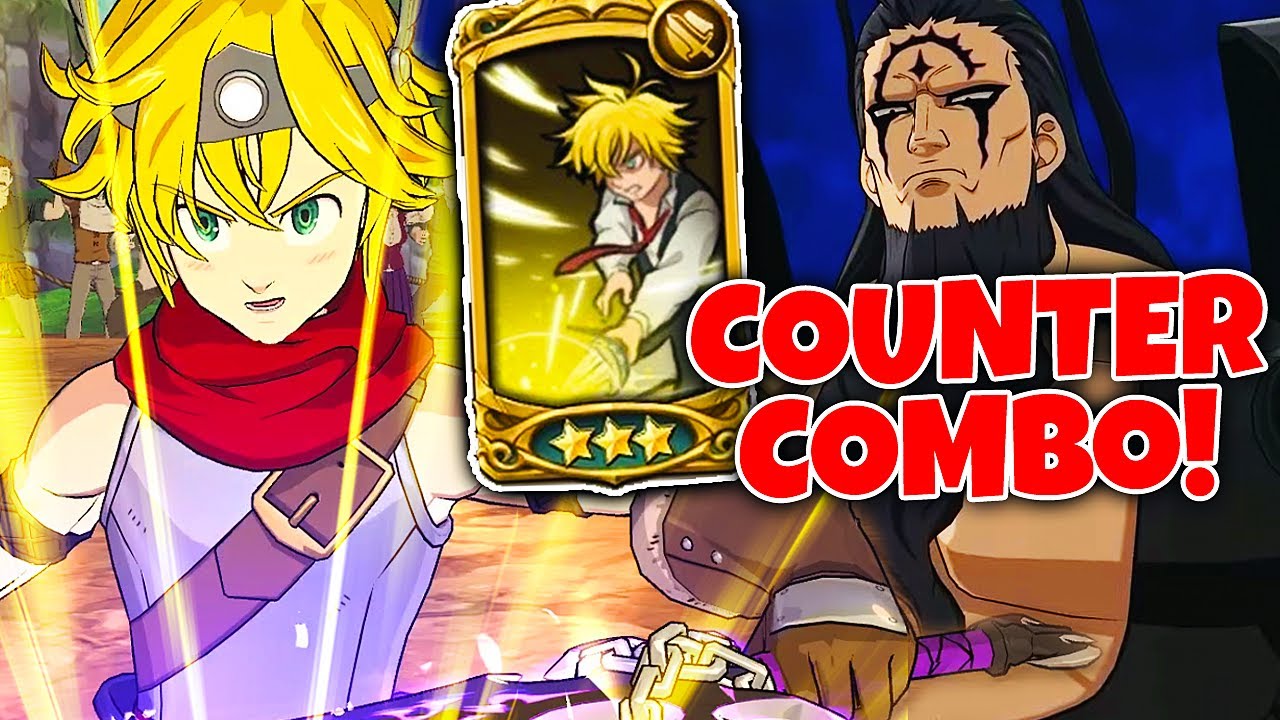 THE OG GOD OF GRAND CROSS! COUNTER MELIODAS + DEMON KING COMBO! | Seven Deadly Sins: Grand Cross
