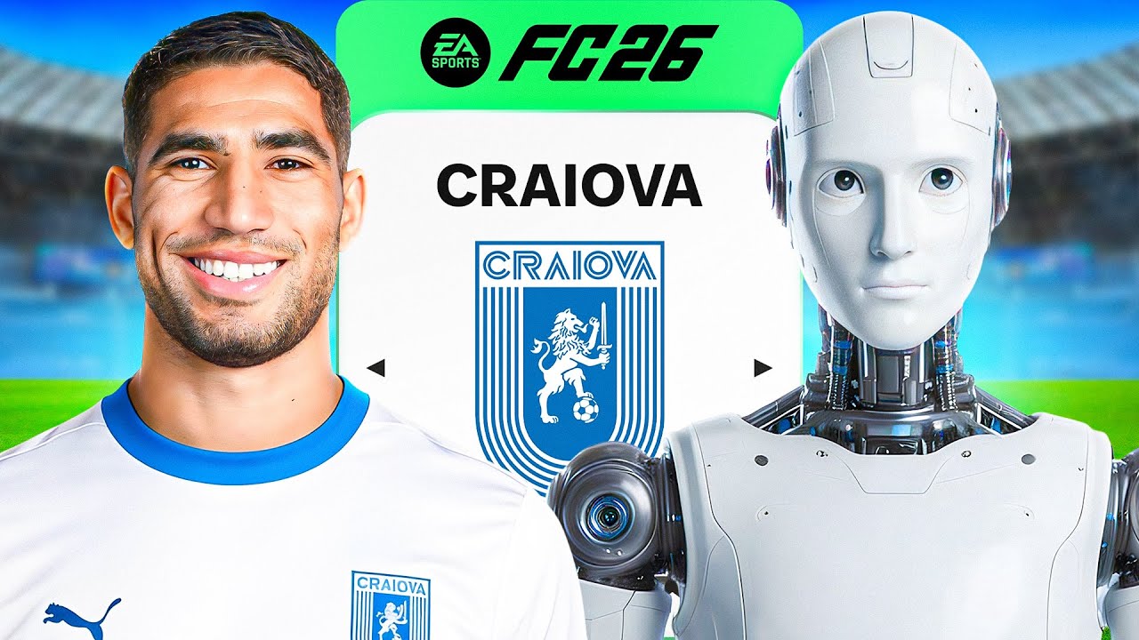 Robotul Reconstruieste CRAIOVA in FC 26..