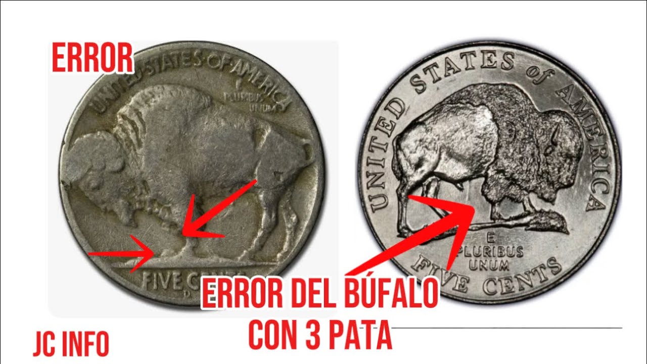 Moneda B&uacute;falo con 3 patas: Historia, valor y c&oacute;mo identificar este error.