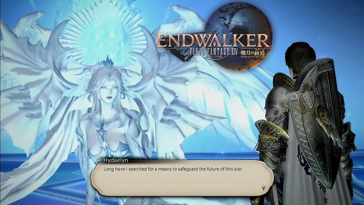 FFXIV ENDWALKER : Flow フロー拡張テーマ Extended Theme || In Game Cutscene - Meeting with Hydaelyn