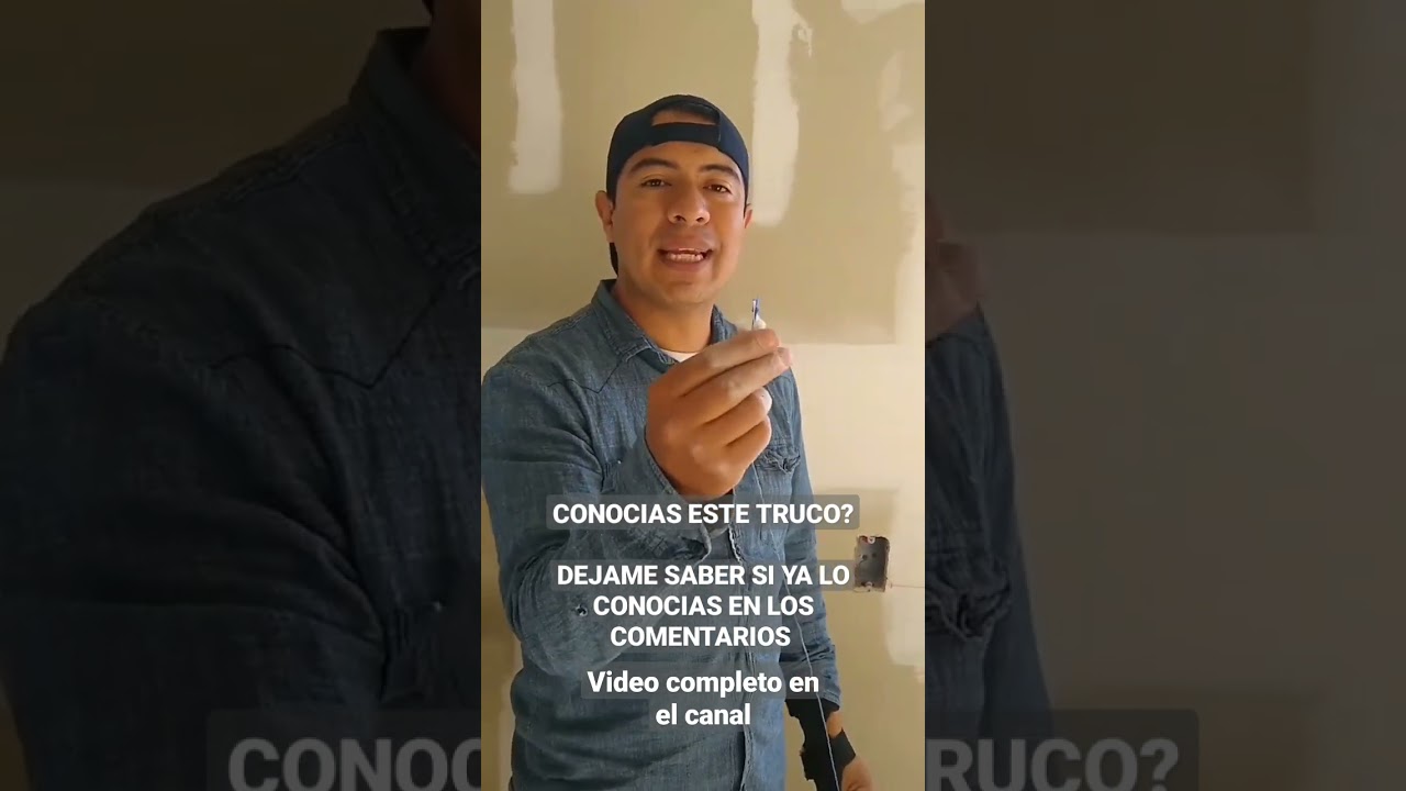 como Meter un  cable el&eacute;ctrico por tuber&iacute;a obstruida