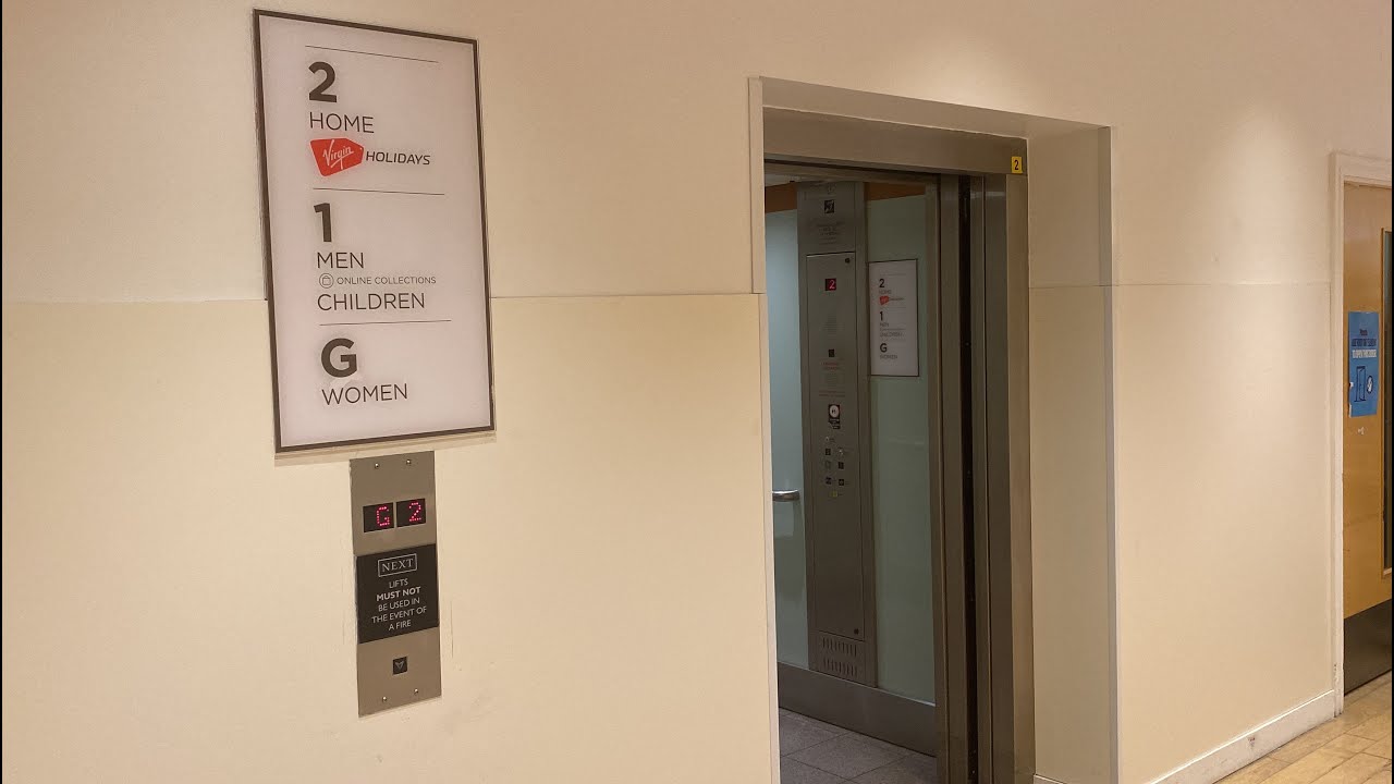 EPIC Duplex Oakland V-Range Lifts at Next in Whitefriars Shopping Centre, Canterbury