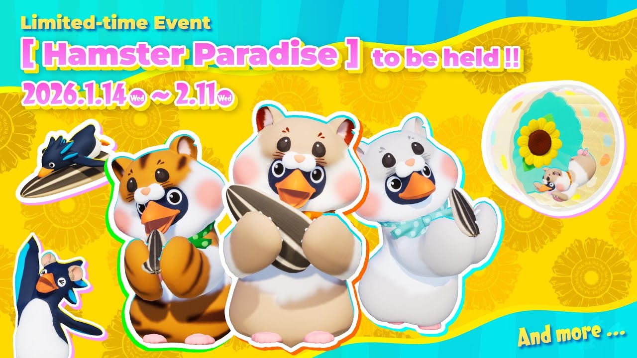 ◉ Faaast Penguin Hamster Event 🐹 