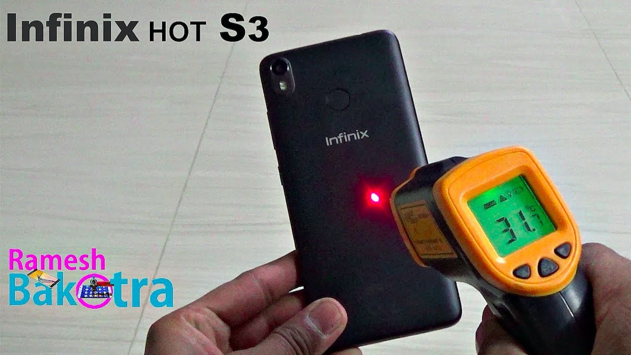 Infinix Hot S3 Heating Test