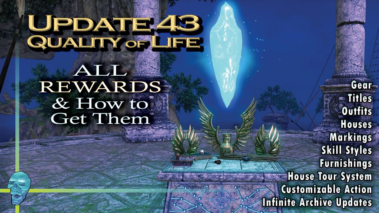 ESO Update 43, Quality of Life: How to Get EVERY REWARD  #eso  | Tamriel_Tidbits