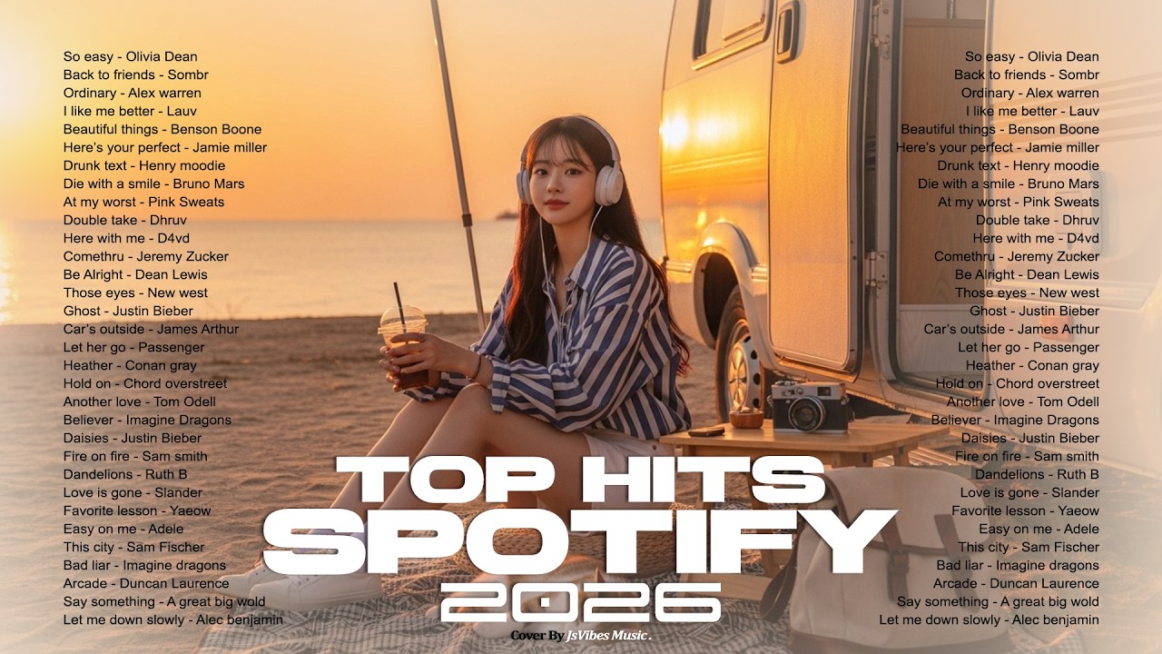 Top Hits Spotify 2026 || Best Acoustic English Songs ~ Relaxing Music Tiktok Viral 2026