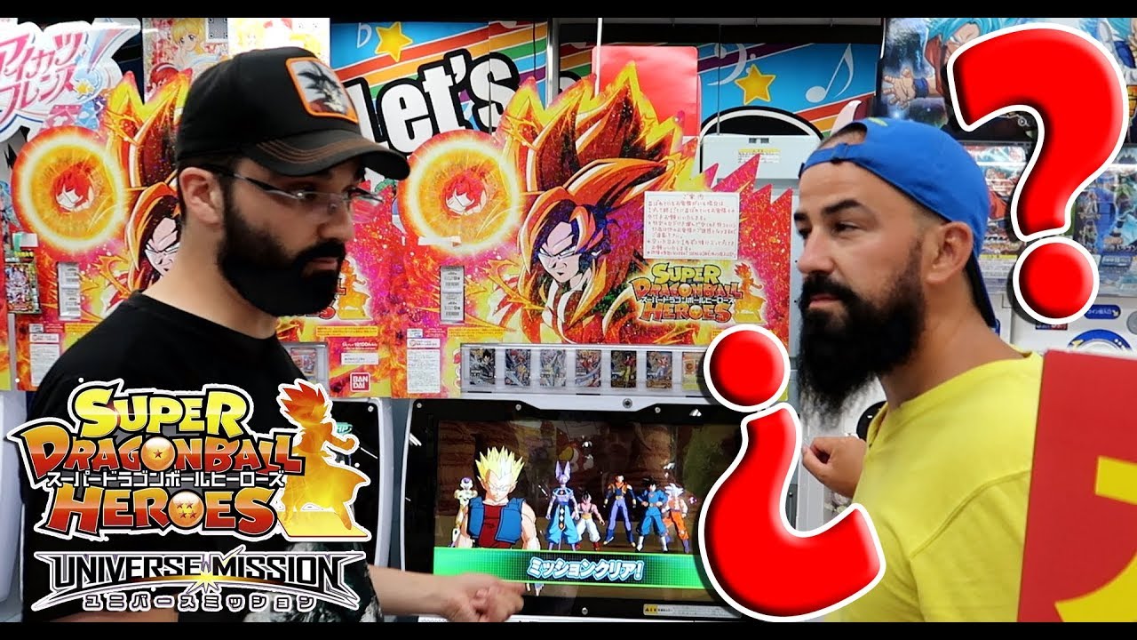 Super Dragon Ball Heroes | ENSEÑANDO A JUGAR EN JAPON a mi amigo Santi!