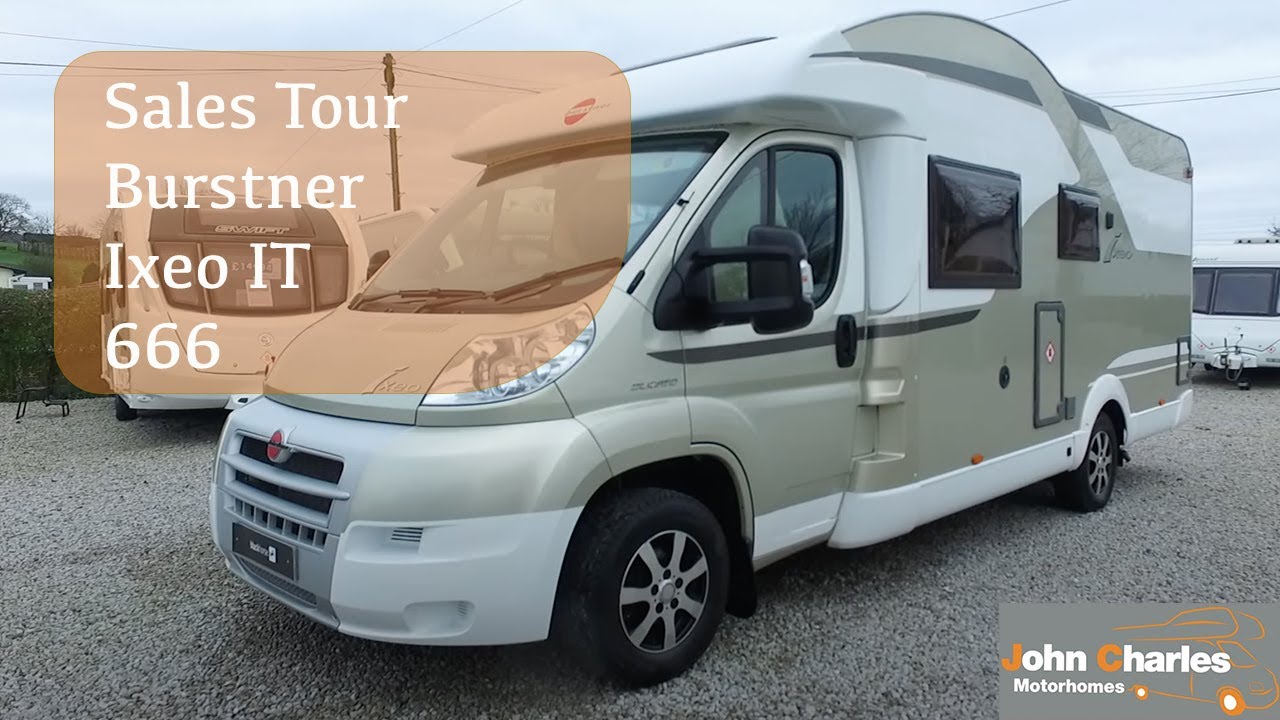 Burstner Ixeo IT 666 - Low Profile - 4 Berth - Fixed Bunks - Motorhome Walk-around Tour