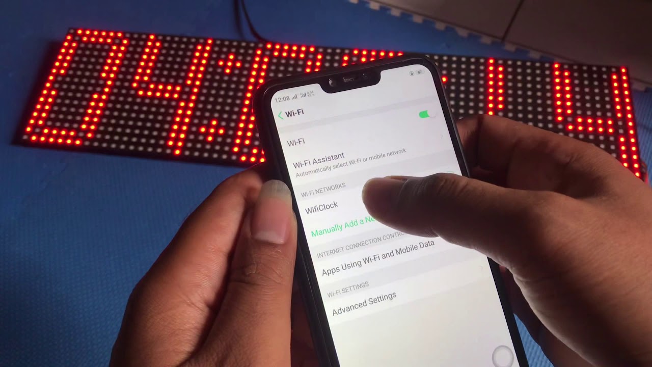 Wifi Clock ESP8266 + RTC Web Server