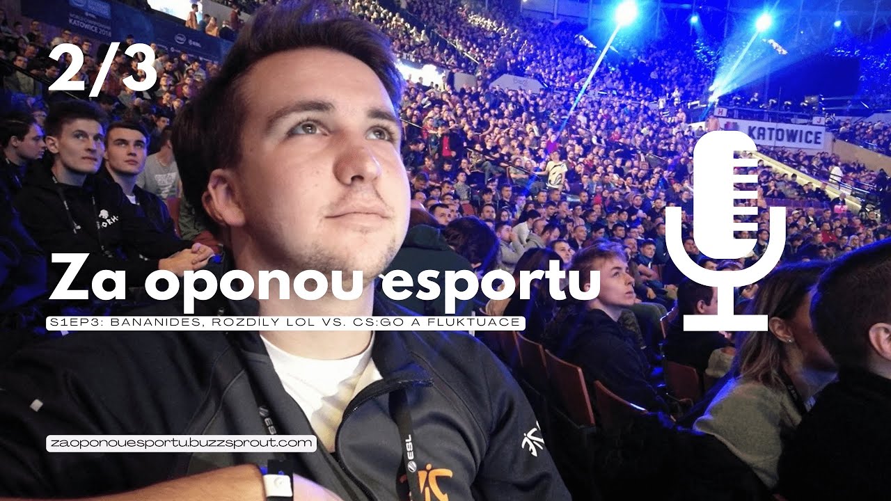 T&eacute;ma: Bananides o př&iacute;pravě na offline akce, pauze i z&aacute;žitc&iacute;ch z Katowic | S1EP3 Za oponou esportu