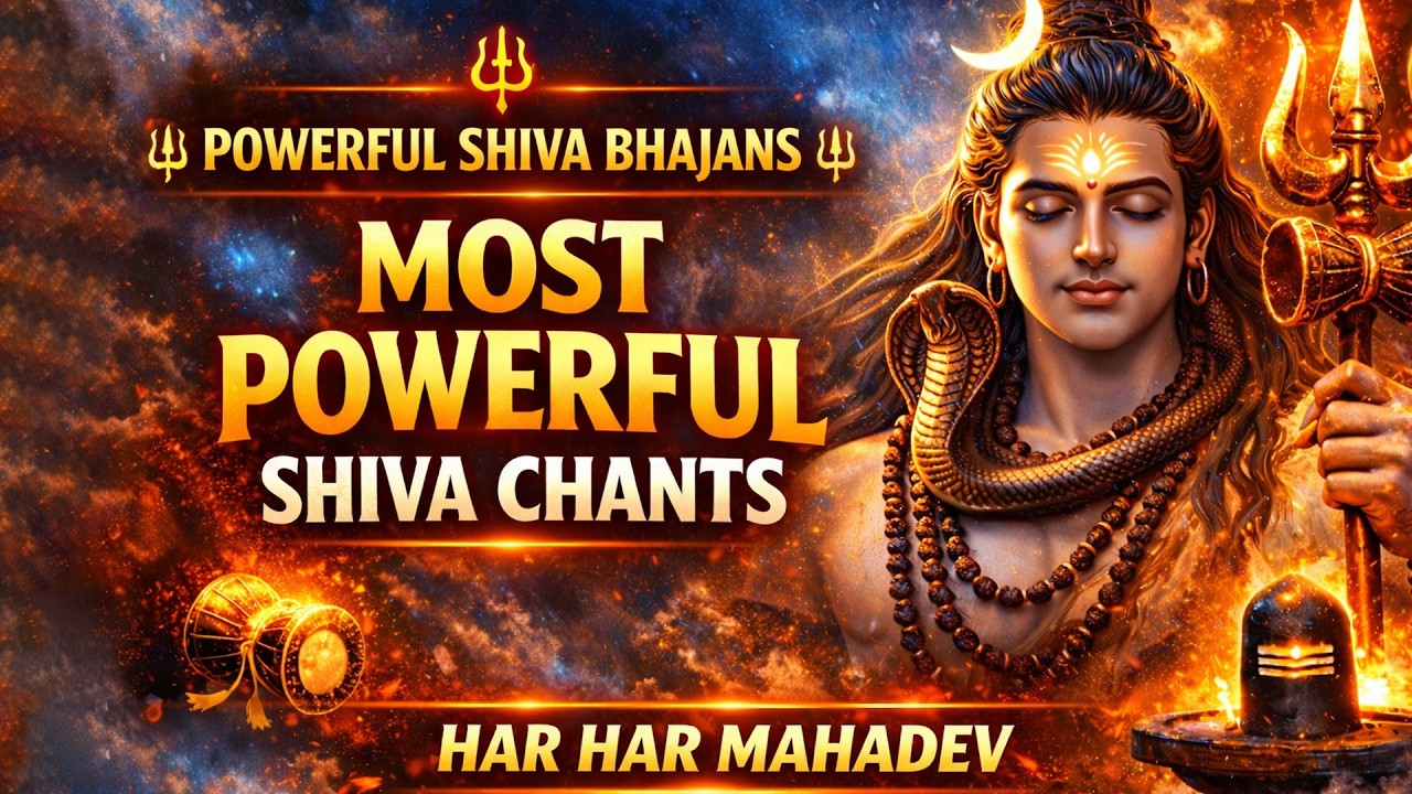 🔱 Maha Shivratri 2026 Special | Most Powerful Shiva Stotrams & Bhajans | Har Har Mahadev #youtube