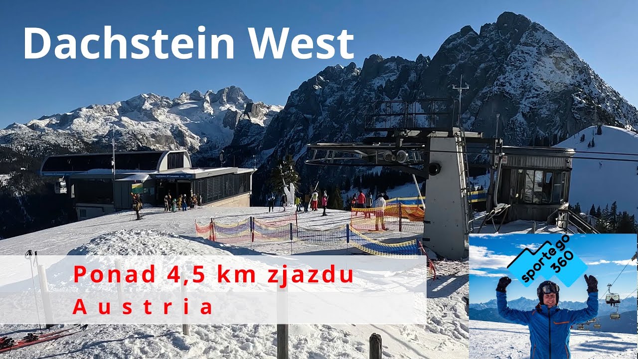 190 Dachstein West - Ponad 4.5km zjazdu