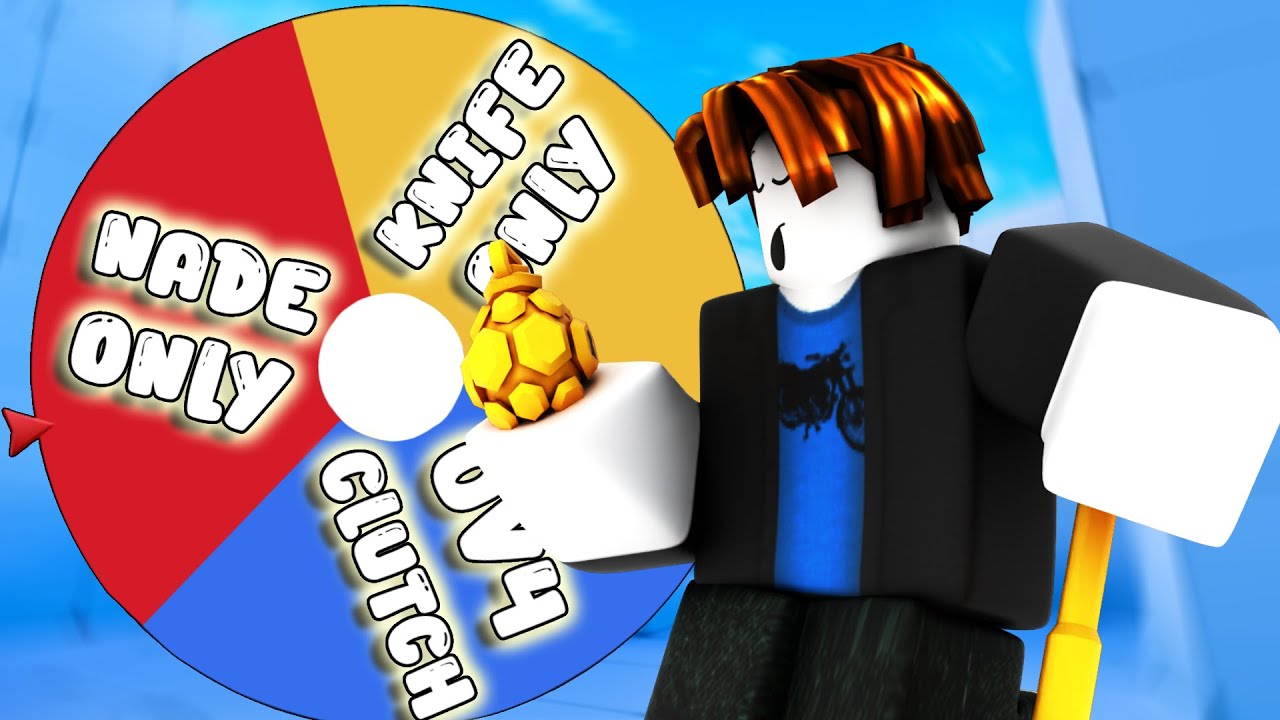 Roblox Rivals, But A Wheel Chooses My Challenge…