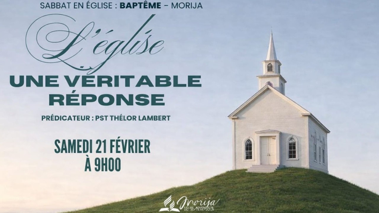 SABBAT EN DIRECT - L'église une véritable réponse - 21/02/2026